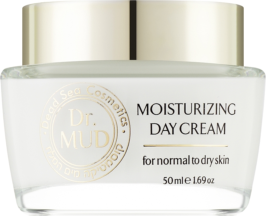Увлажняющий крем для лица для нормальной и сухой кожи - Dr. Mud Moisturizing Day Cream For Normal To Dry Skin — фото N1