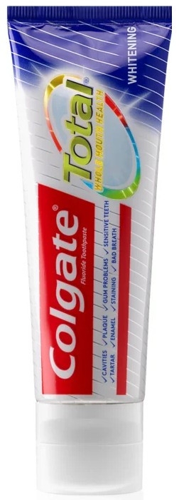 Зубная паста - Colgate Total Whitening Toothpaste New Technology — фото N2