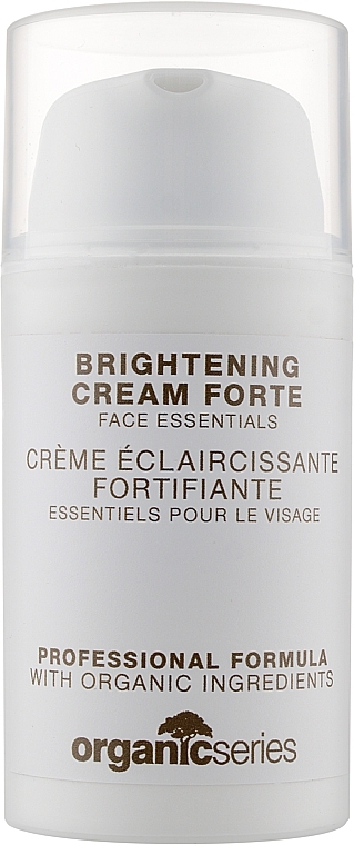 УЦІНКА Освітлювальний крем для обличчя - Organic Series Brightening Cream Forte (міні) * — фото N1