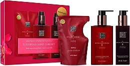 Духи, Парфюмерия, косметика Набор - Rituals The Ritual of Ayurveda Luxurious Hand Care Set (h/wash/300ml + h/wash/300ml + h/balm/175ml)