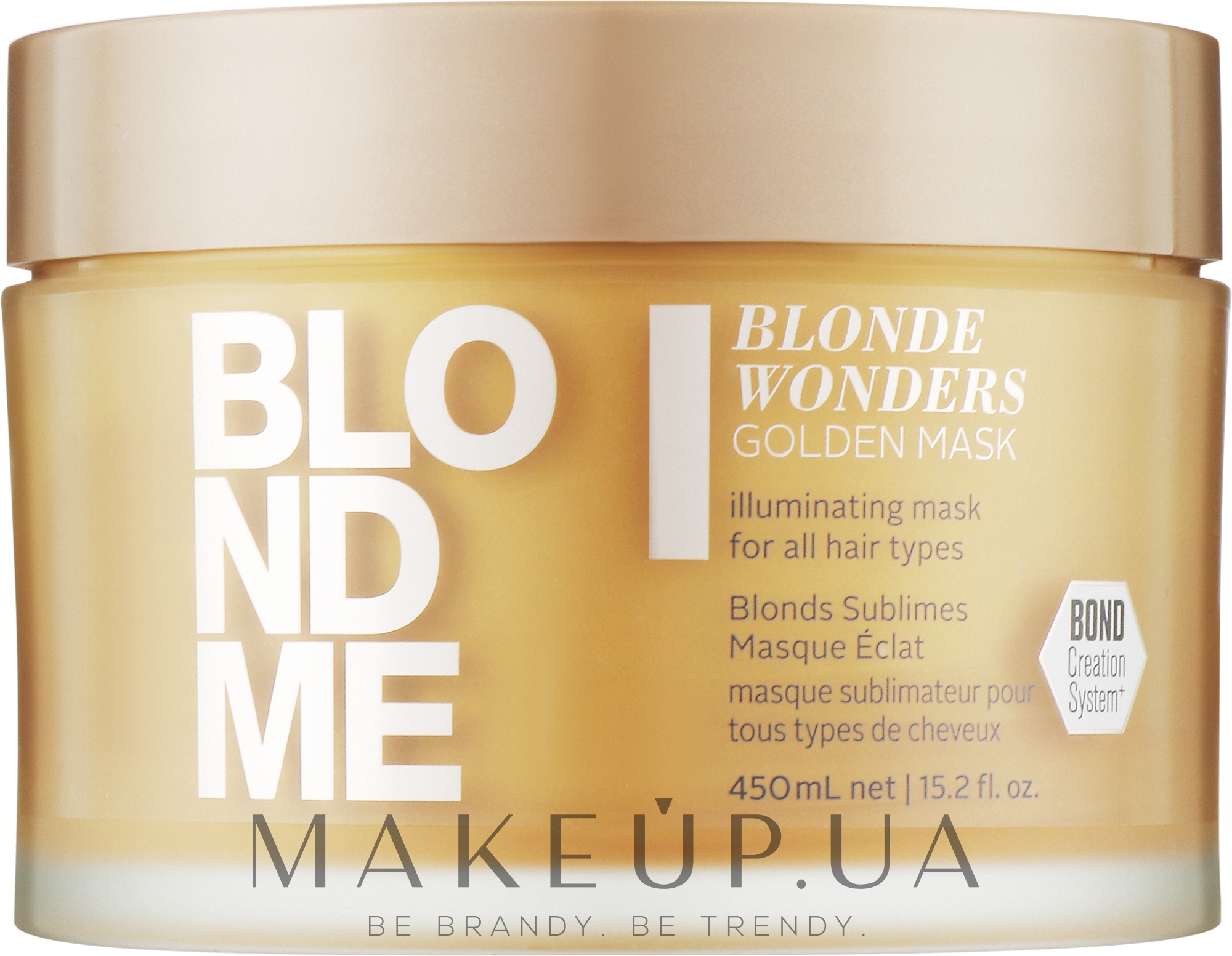 Маска для волос - Schwarzkopf Professional Blondme Blonde Wonders Golden Mask — фото 450ml
