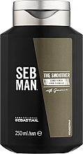 Духи, Парфюмерия, косметика Кондиционер для волос - Sebastian Professional Seb Man The Smoother Rinse Out Conditioner