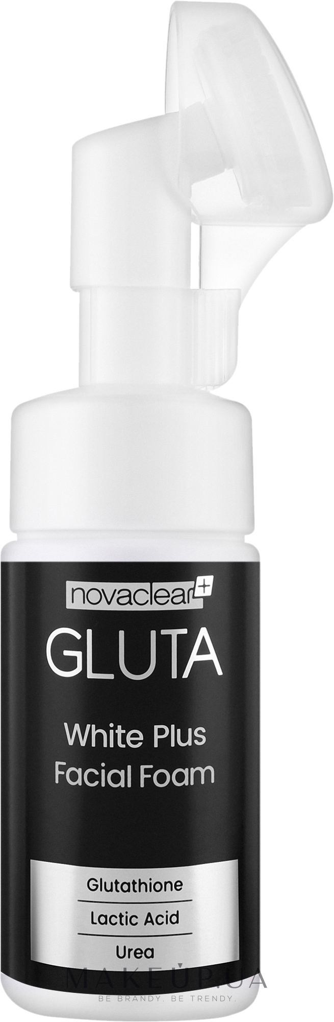 Очищувальна пінка для вмивання - Novaclear Gluta White Plus Facial Foam — фото 100ml