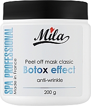 Маска альгинатная классическая порошковая "С эффектом Ботокса" - Mila Mask Peel Off Anti-Wrinkles-Botox Effect — фото N3