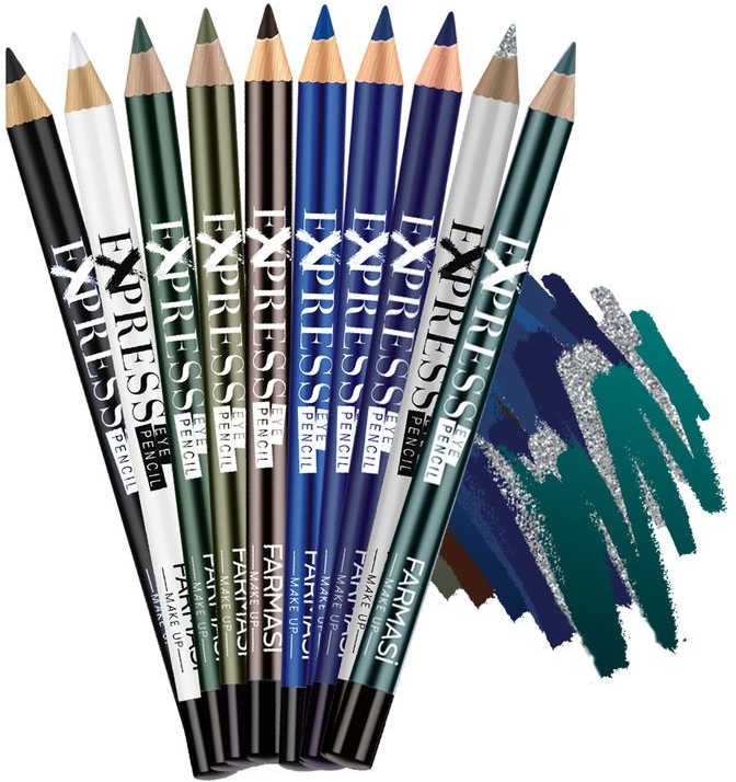 Олівець для очей - Farmasi Express Eye Pencil — фото N2