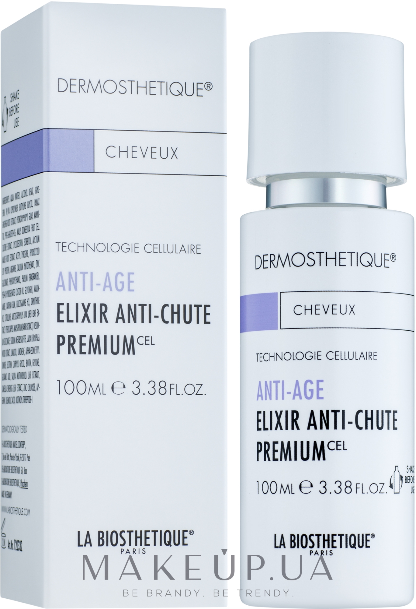 Клітинно-активний anti-age лосьйон для шкіри голови - La Biosthetique Dermosthetique Elixir Anti-Chute Premium — фото 100ml