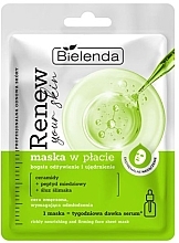 Тканевая маска для лица "Питание и укрепление" - Bielenda Renew Your Skin — фото N1