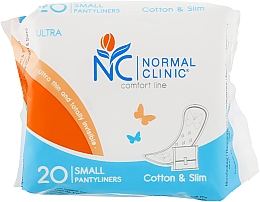Щоденні прокладки "Comfort Ultra. Cotton & Slim", 150 мм, 20 шт - Normal Clinic — фото N1