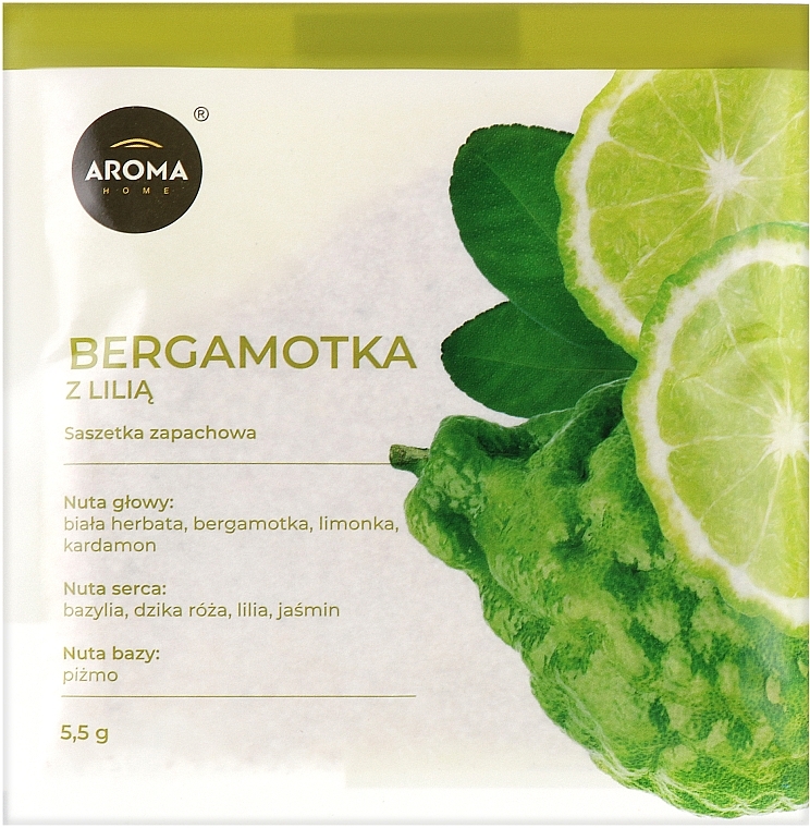Aroma Home Basic Bergamot With Lily - Ароматичне саше