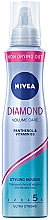Парфумерія, косметика Мус для волосся "Сяйво та об'єм" - NIVEA Diamond Volume Styling Mousse