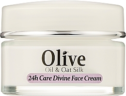 Парфумерія, косметика Крем для обличчя "Догляд 24 години" - Madis HerbOlive 24h Care Divine Face Cream