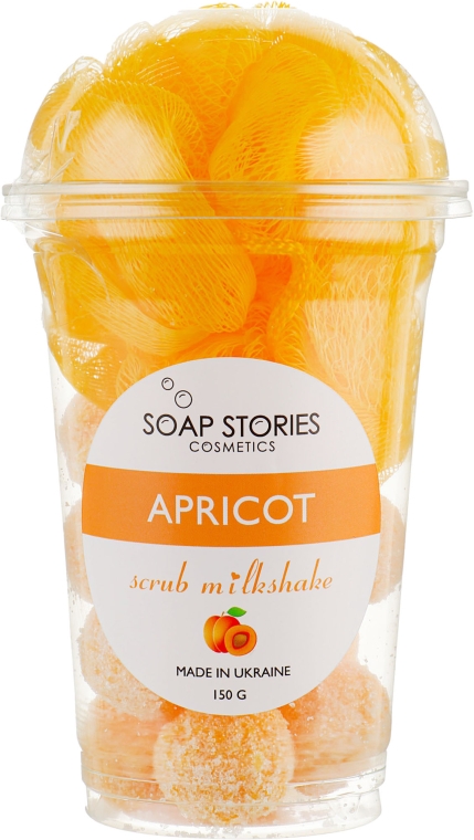 Скраб-мыло "Абрикос" - Soap Stories — фото N1