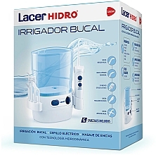 Ирригатор, белый - Lacer Hidro Irrigator White Set  — фото N1