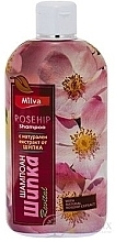 Парфумерія, косметика Зволожувальний шампунь для сухого волосся із шипшиною - Milva Rosehip Shampoo
