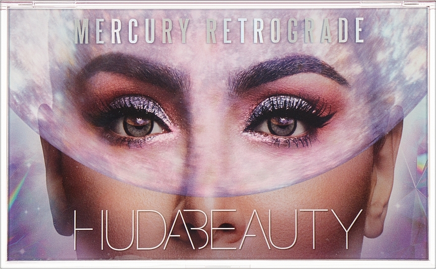 Палетка теней для век - Huda Beauty Mercury Retrograde Eyeshadow Palette — фото N2
