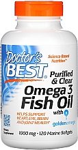 Рыбий жир омега-3, 1000 мг, капсулы - Doctor's Best Fish Oil Omega 3 — фото N1