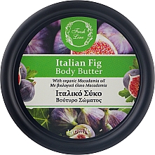 Парфумерія, косметика Крем-масло для тіла "Італійський інжир" - Fresh Line Italian Fig Body Butter