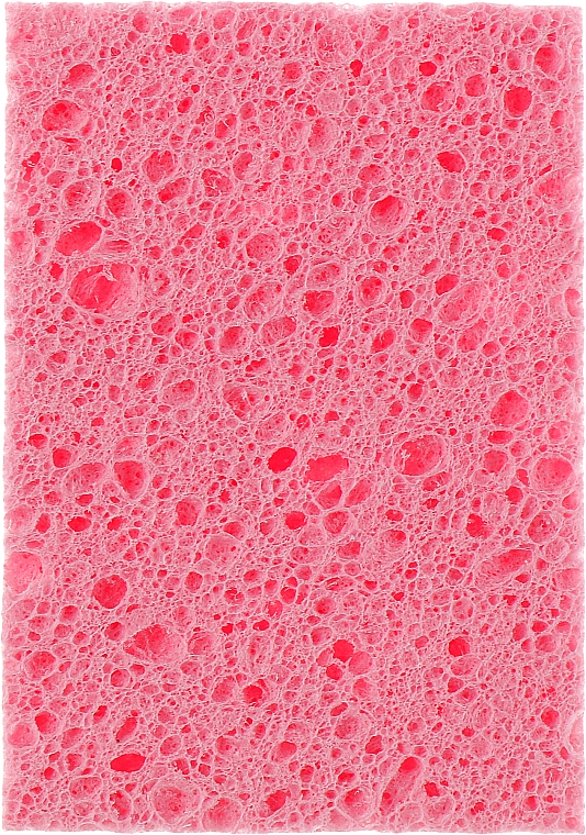 Спонж пористий для вмивання, PF-27, салатовий + рожевий - Puffic Fashion — фото N3