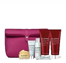 Парфумерія, косметика Набір, 6 продуктів у косметичці - Elemis The Essential Travel Collection