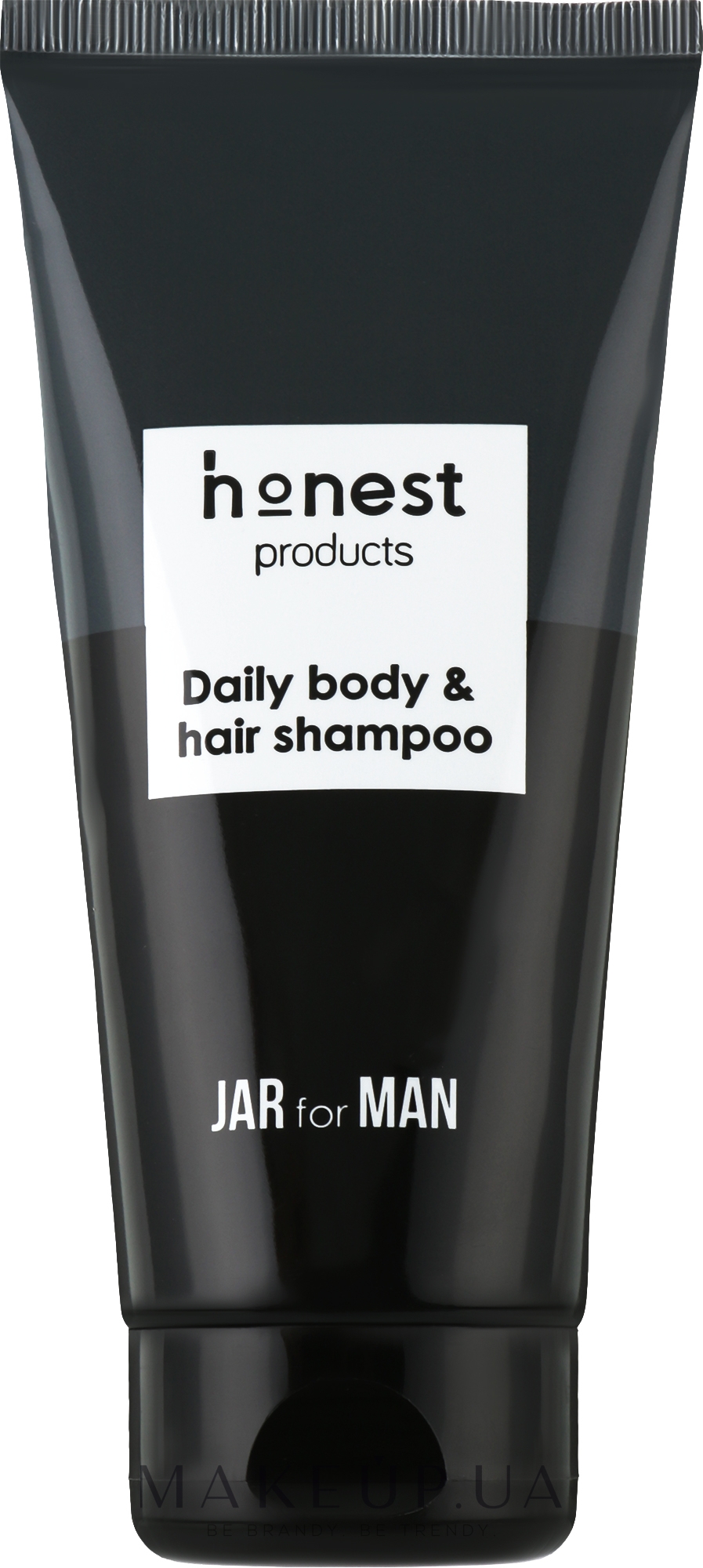 Ежедневный шампунь для волос и тела - Honest Products Jar for Man Daily Body And Hair Shampoo — фото 200ml