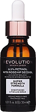 Сыворотка для лица с ретинолом и маслом шиповника - Revolution Skincare Retinol Serum 0,5% With Rosehip Seed Oil — фото N3