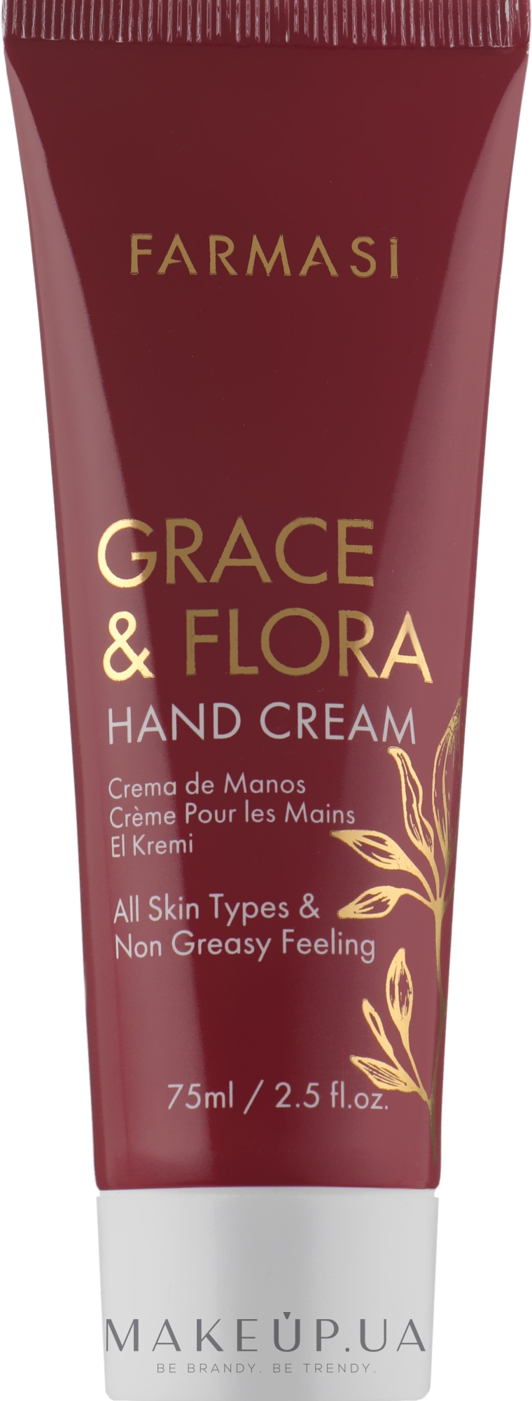 Крем для рук "Grace & Flora" - Farmasi Hand Cream — фото 75ml