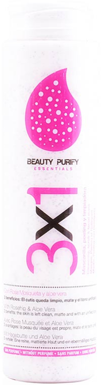 Маска-пілінг для обличчя - Diet Esthetic Beauty Purify 3x1 — фото N1