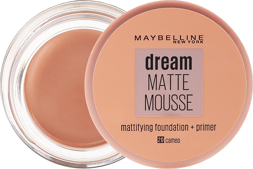 Тональний крем - Maybelline New York Dream Matte Mousse Foundation — фото N1