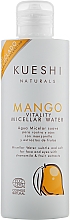 Духи, Парфюмерия, косметика Мицелярная вода для лица с экстрактом манго - Kueshi Naturals Mango Vitality Micellar Water