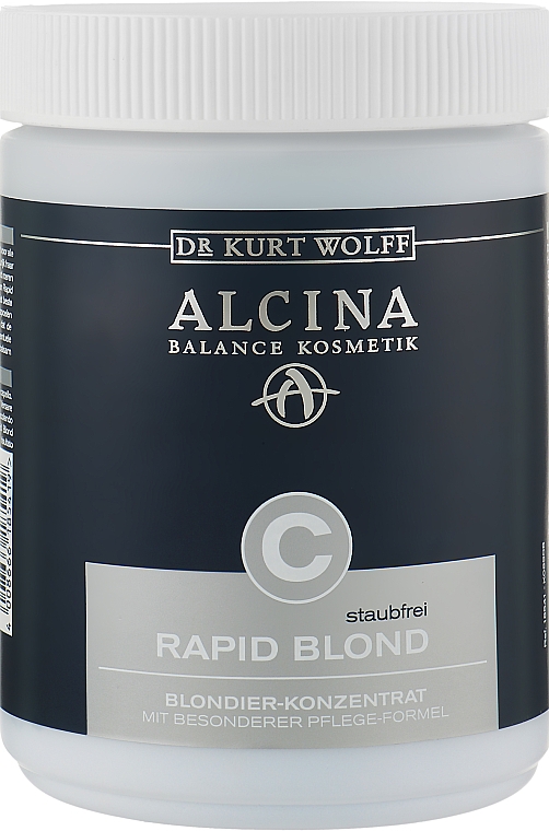 Пудра для знебарвлення волосся - Alcina Rapid Blond — фото N1