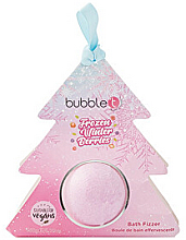Духи, Парфюмерия, косметика Бомбочка для ванны "Зима" - Bubble T Frozen Winter Berries Christmas Tree Bath Fizzer