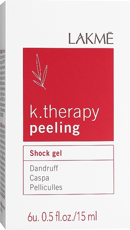 Гель интенсивного воздействия против перхоти - Lakme K.Therapy Peeling Shock Gel — фото N2
