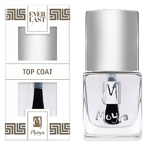 Верхнее лаковое покрытие - Moyra EverLast Silicone Top Coat — фото N1