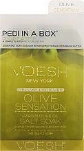 Духи, Парфюмерия, косметика Набор для педикюра "Олива" - Voesh Pedi In A Box Deluxe Pedicure Olive Sensation