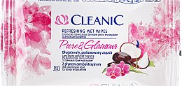 Духи, Парфюмерия, косметика Освежающие салфетки, 15шт - Cleanic Pure & Glamour Wipes