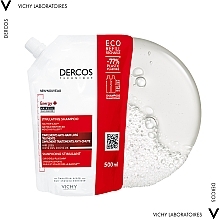 Тонизирующий шампунь для борьбы с выпадением волос - Vichy Dercos Energy+ Stimulating Shampoo (сменный блок) — фото N2
