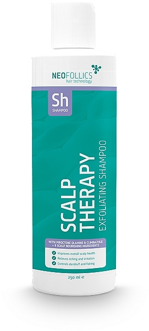 Отшелушивающий шампунь - Neofollics Hair Technology Scalp Therapy Exfoliating Shampoo — фото N2