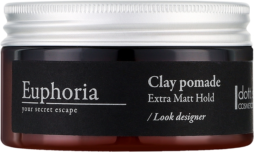 Глиняна помада для волосся з матовим ефектом - Dott. Solari Euphoria Clay Pomade — фото N1