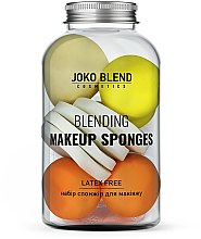 Парфумерія, косметика Набір спонжей для макіяжу, 9 шт - Joko Blend Drop Blending Makeup Sponges