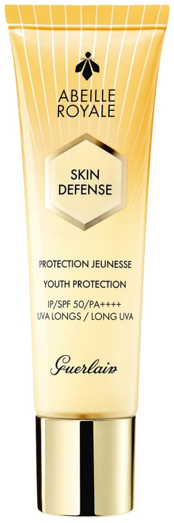 Солнцезащитный крем для лица - Guerlain Abeille Royale Skin Defense Protection SPF50 / PA++++ — фото N1
