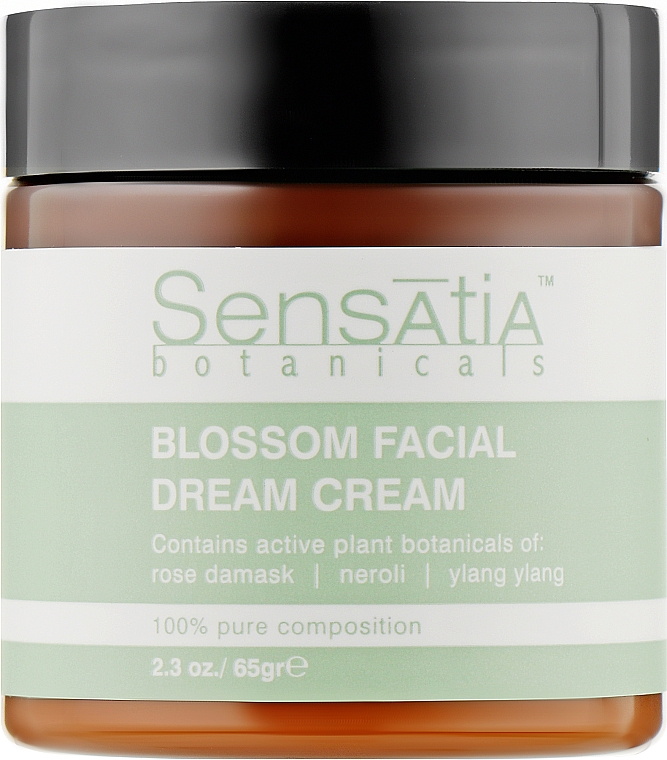 Поживний крем для обличчя «Цвітіння» - Sensatia Botanicals Blossom Facial Dream Cream  — фото N1