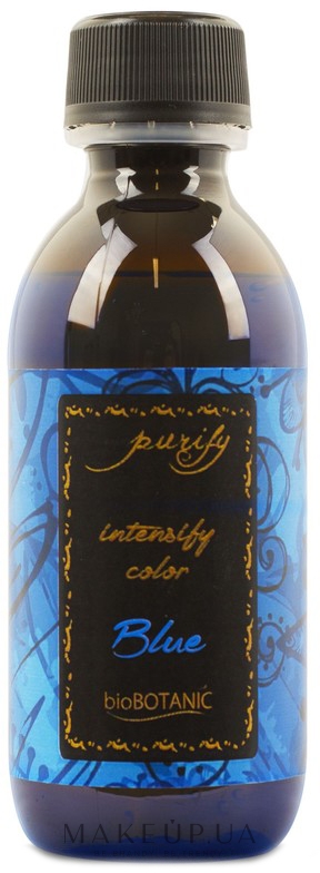 Краситель для смешивания и коррекции цвета - BioBotanic Purify Intensify Colour — фото Blue