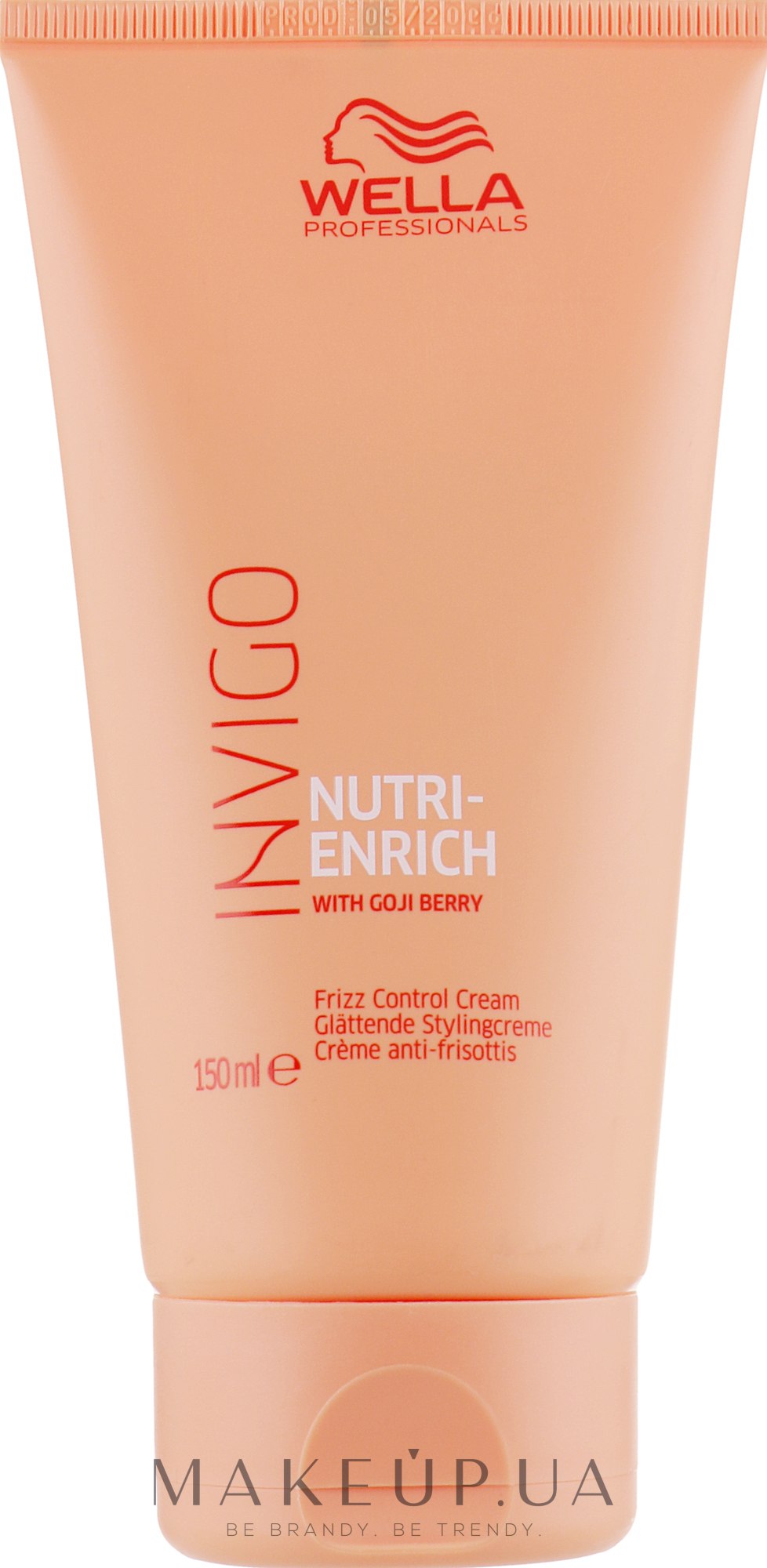 Крем для непослушных волос - Wella Professionals Invigo Nutri-Enrich Frizz Control Cream — фото 150ml