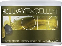 Воск для депиляции в банке «Оливковое масло» - Holiday Depilatory Wax — фото N1