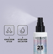 Мультифункціональний спрей 25-В-1 для всіх особливостей та типів волосся - Redken One United Elixir — фото N4
