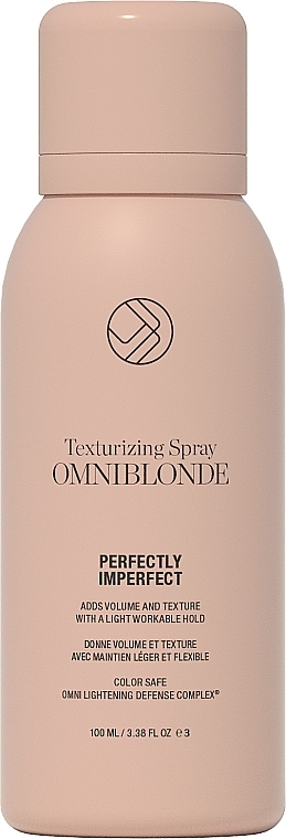 Текстурувальний спрей для волосся - Omniblonde Perfectly Imperfect Texturising Spray — фото N1
