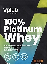Протеин "Шоколад" - VPlab 100% Platinum Whey Chocolate — фото N1