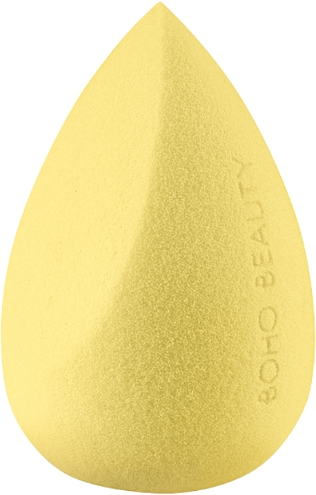 Спонж для макіяжу, скошений, жовтий - Boho Beauty Bohomallows Regular Cut Lemon — фото N1