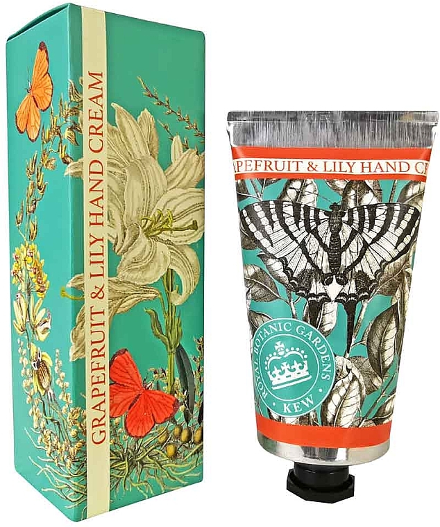 Крем для рук "Грейпфрут і лілія" - The English Soap Company Kew Gardens Grapefruit and Lily Hand Cream — фото N1