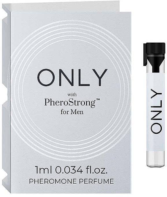 PheroStrong Only With PheroStrong For Men - Парфуми з феромонами (пробник) — фото N1